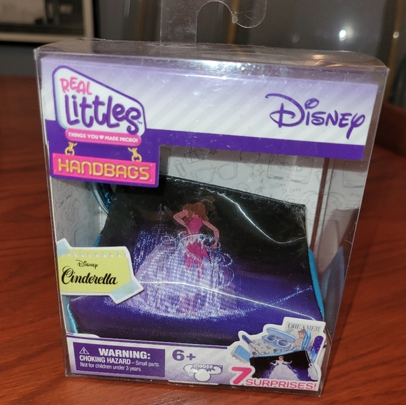 New! REAL LITTLES Handbag "CINDERELLA" Bag - Picture 1 of 5